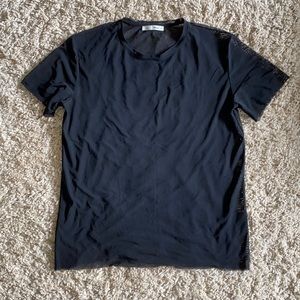 Mesh short sleeve t shirt